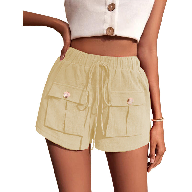 Rover Relaxed Drawstring Pocket Cargo Shorts