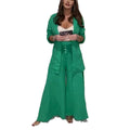 Flow Linen Cotton Wide-Leg Cardigan