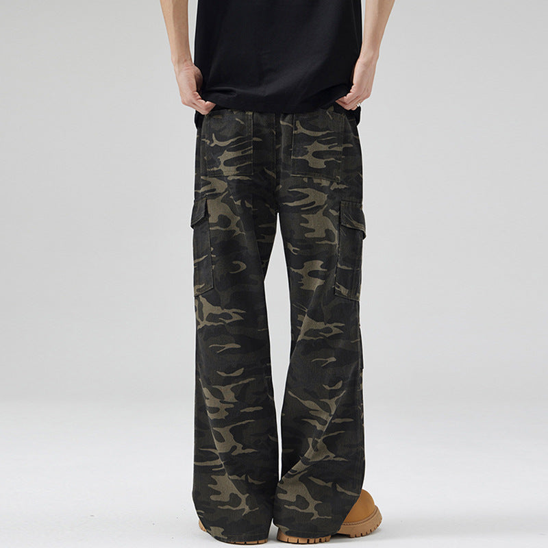 Rover Bexley Multi-Pocket Pocket Camo Cargo Pants