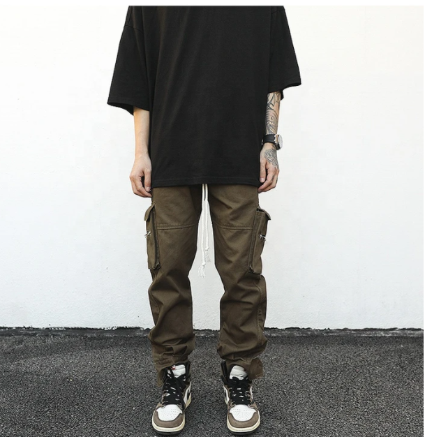 Rover Men's Drawstring Pocket Cargo Pants