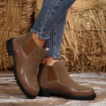 Stride Arden Short Platform Ankle Boots