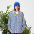 District Men's Houndstooth Varsity Jacket