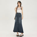 Sway Fenwick Retro Denim Skirt