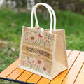 Carry Linen Tote Bag