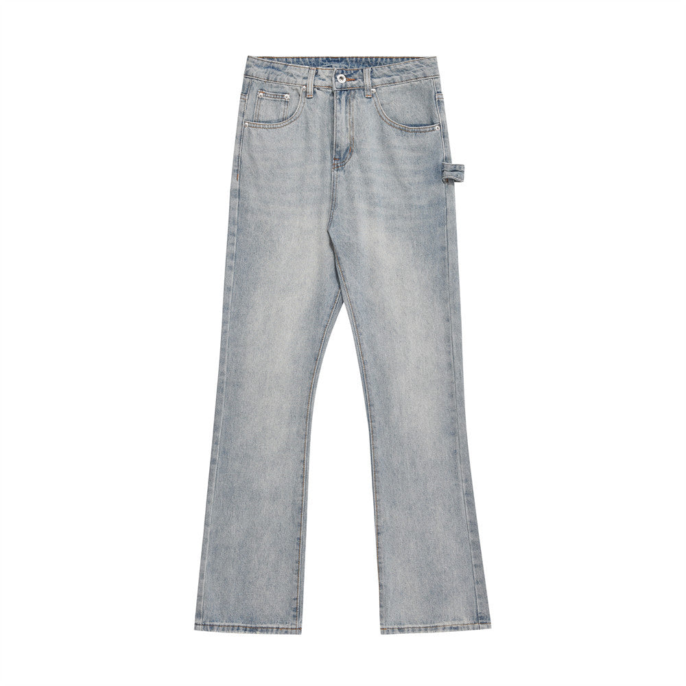 Indigo Isla Men's Straight Jeans