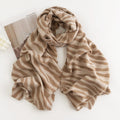 Ember Cashmere Leopard Printed Scarf