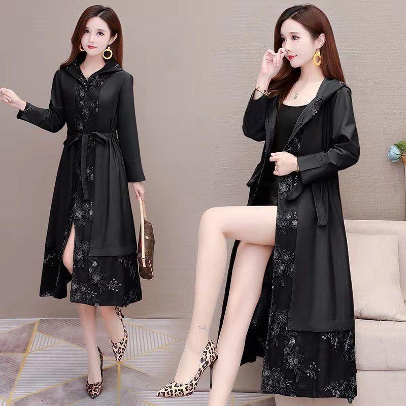 Lumen Elan Mid-Length Trench Coat