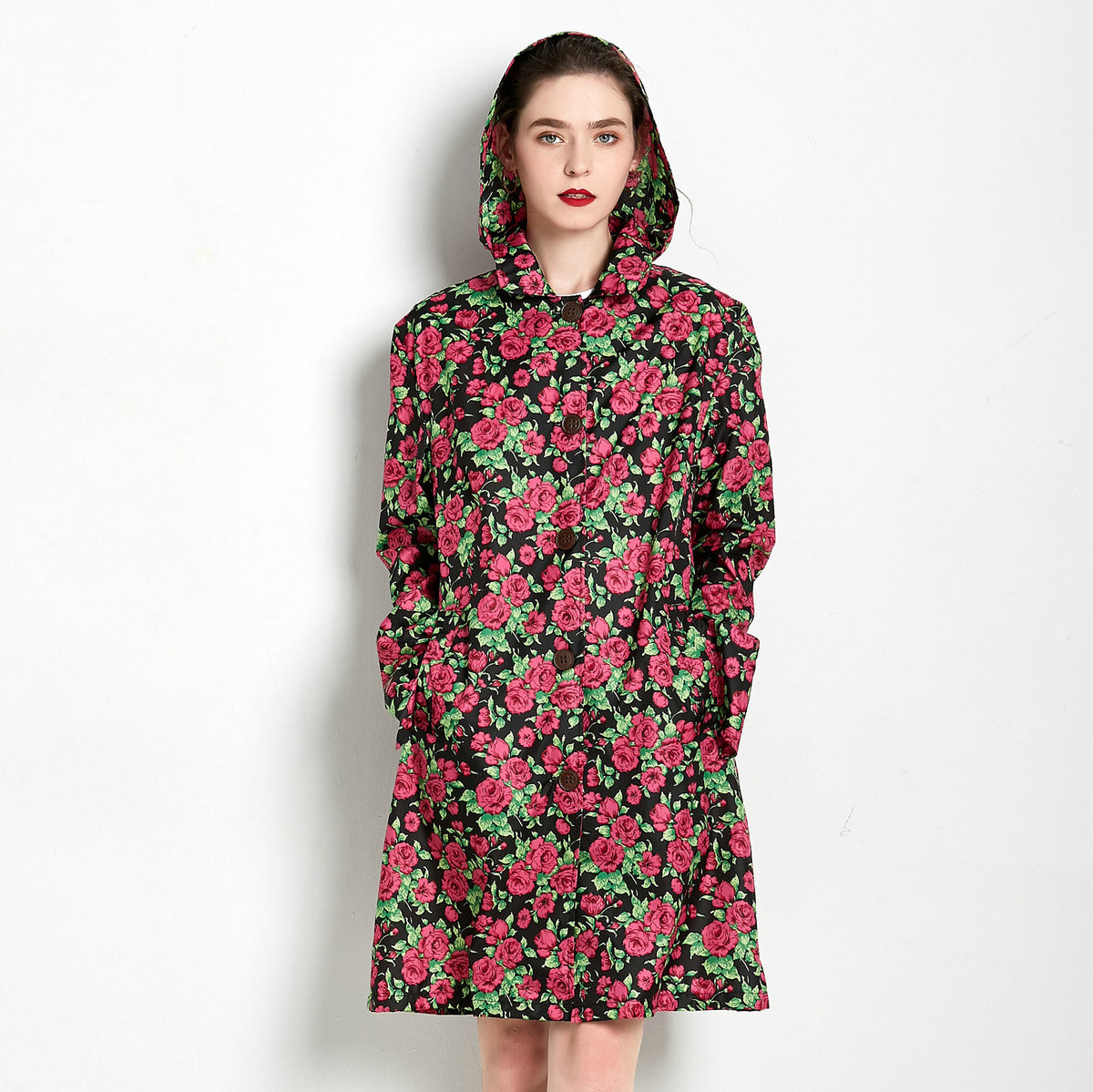 Lumen Calder Mid-Length Trench Coat