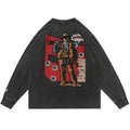 Archive Men's Long-Sleeve Printed Distressed T-Shirt