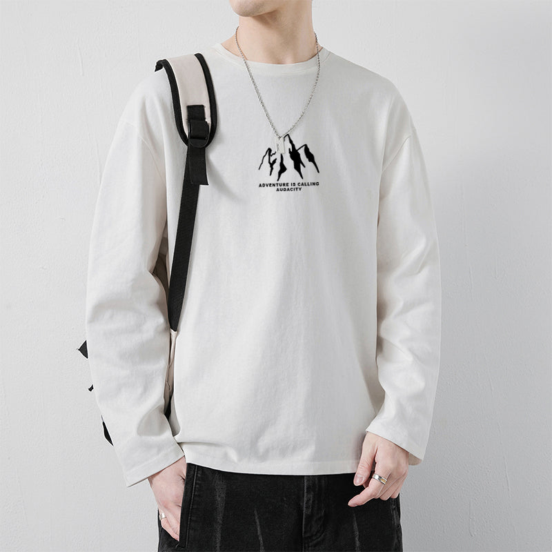 Archive Men's Cotton Relaxed Long-Sleeve T-Shirt