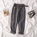 Indigo Arden Straight High-Waist Jeans