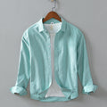 Metro Arden Men's Linen Long-Sleeve Shirt
