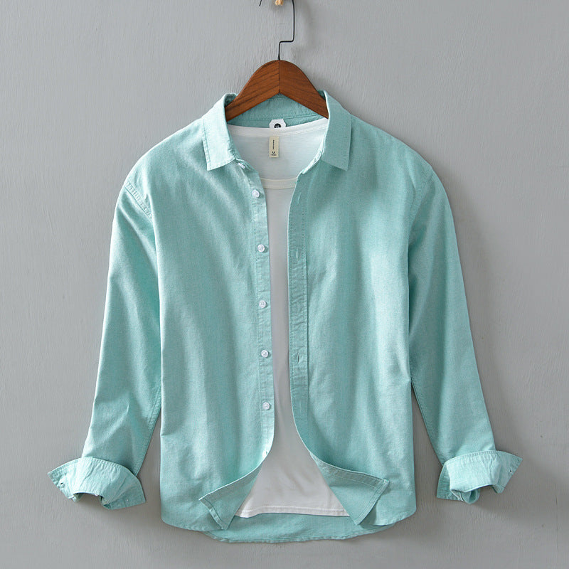 Metro Arden Men's Linen Long-Sleeve Shirt