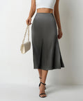 Sway Arden Satin Midi Skirt
