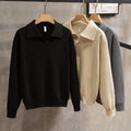 Metro Men's Knit Lapel Polo Shirt