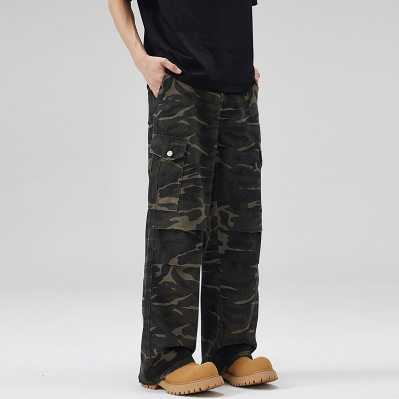 Rover Bexley Multi-Pocket Pocket Camo Cargo Pants