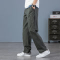 Rover Men's Oversized Relaxed Cargo Pants
