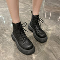 Stride Lace Lace-Up Ankle Boots
