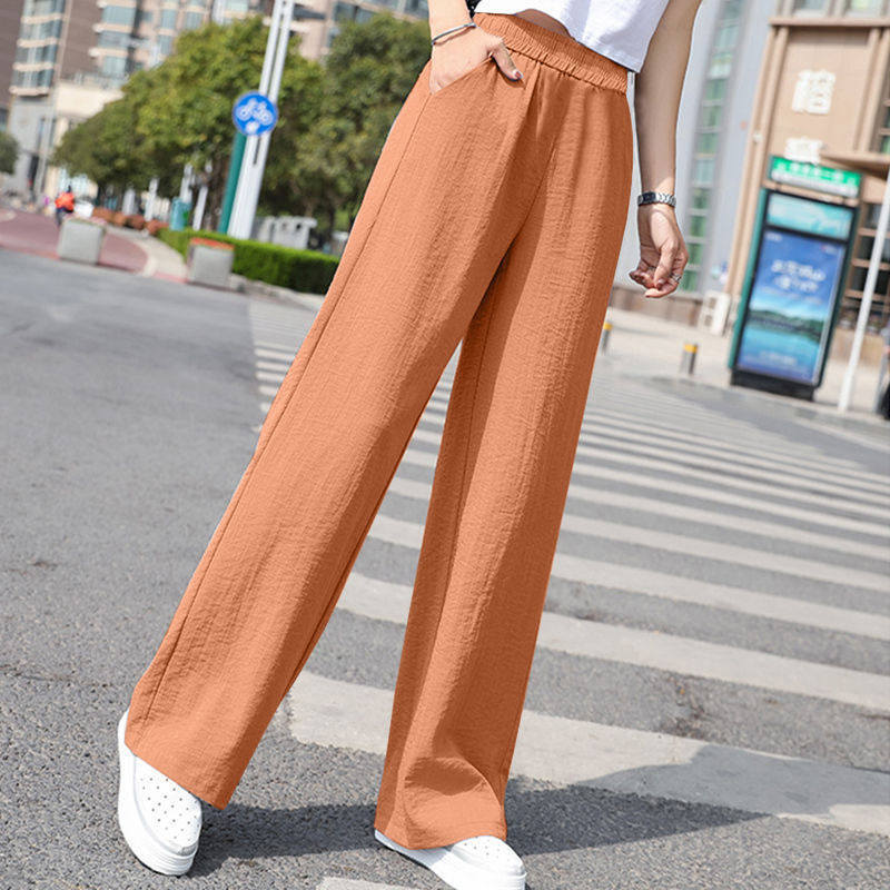 Flow Arden Linen Cotton Wide-Leg Trousers