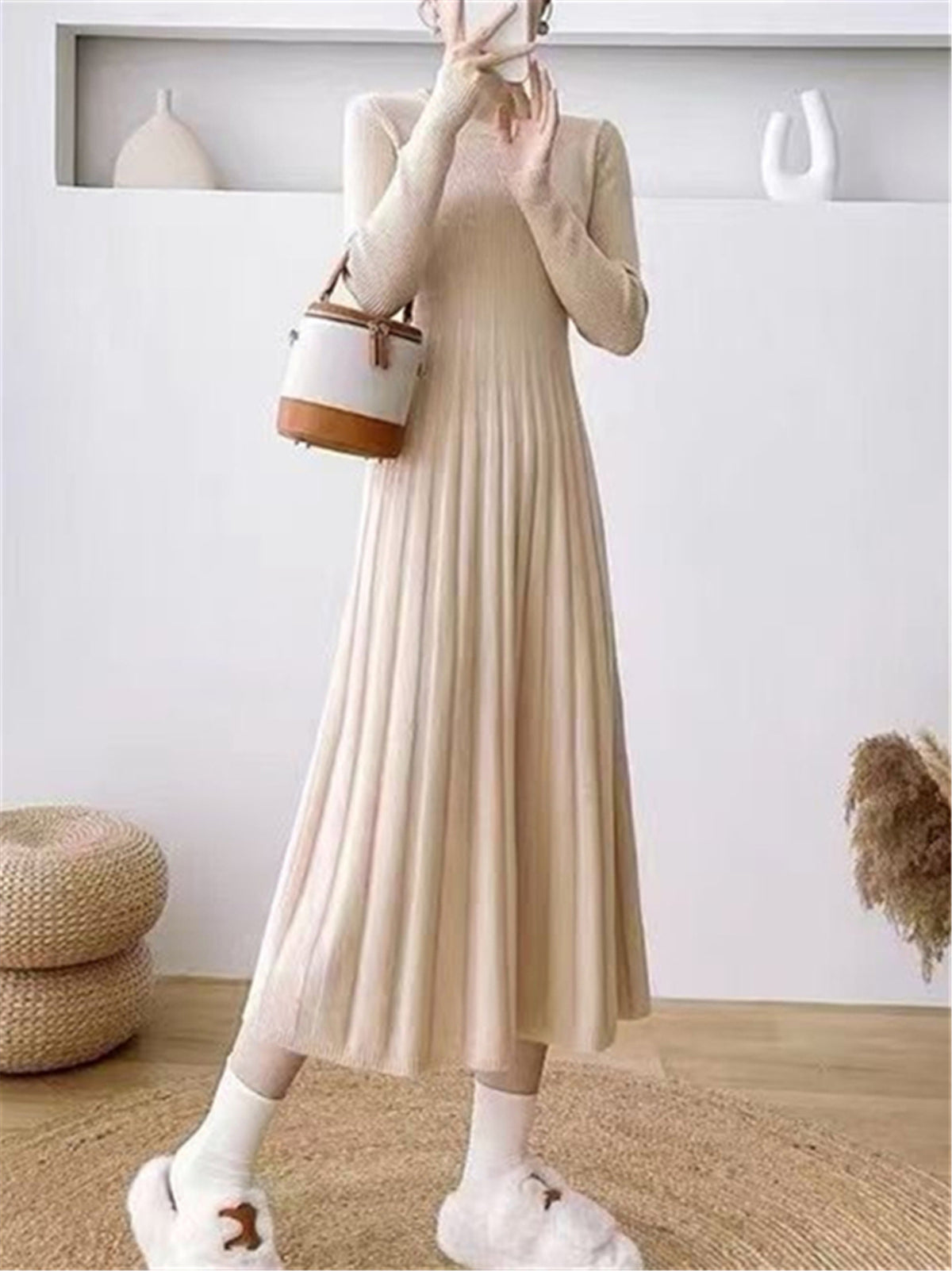 Nova Long Knit Dress