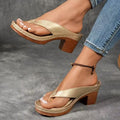 Stride Square Solid Flip-Flops