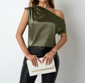 Aurelia Satin Blouse