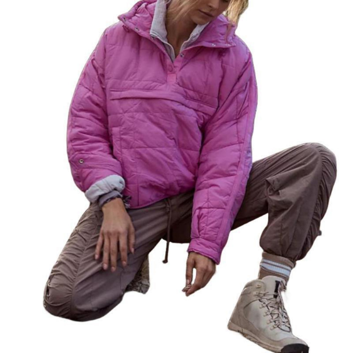 Lumen Cotton Hooded Coat