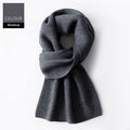 Ember Men's Wool Plaid Scarf