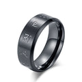 Lune Calder Men's Stainless Steel Ring