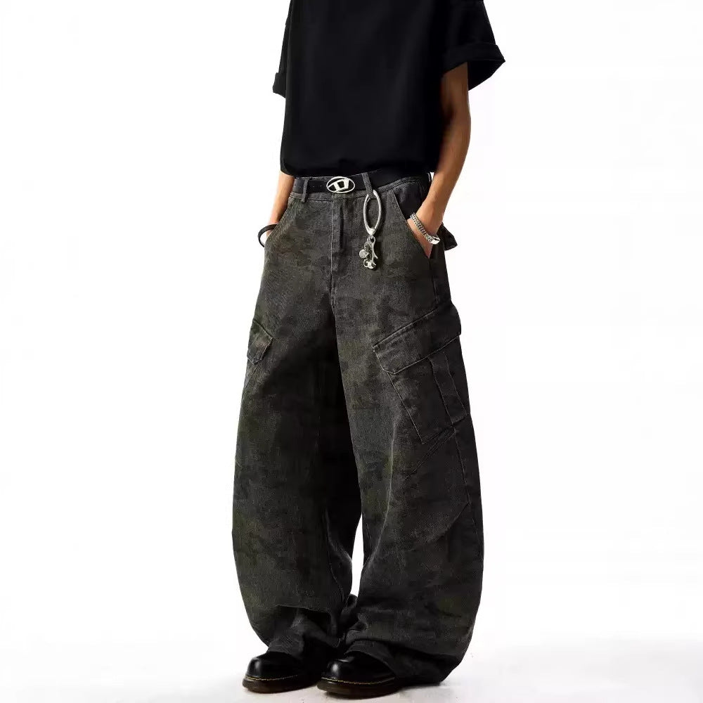 Rover Calder Multi-Pocket Pocket Camo Cargo Pants