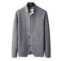 Atlas Men's Stand-Collar Pocket Cardigan