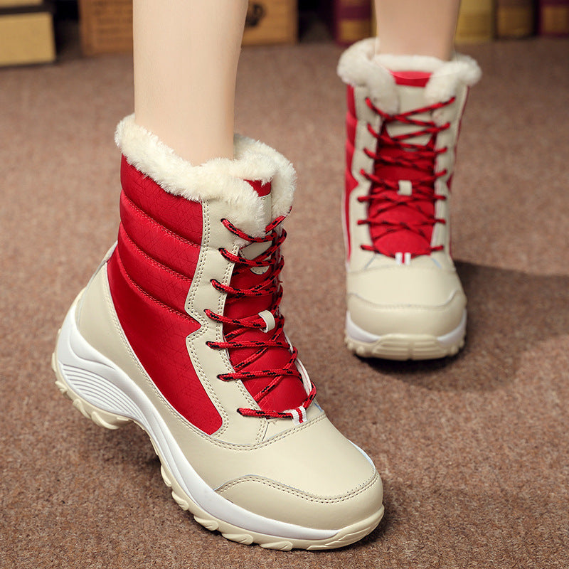 Stride Calder Plush Ankle Snow Boots
