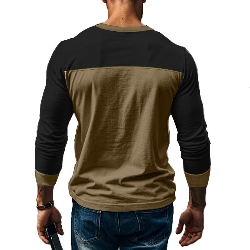 Metro Men's Slim Henley Shirt