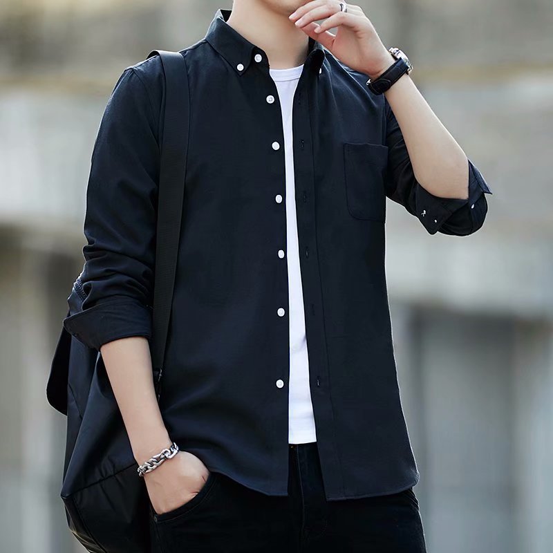 Metro Men's Slim Solid Shirt