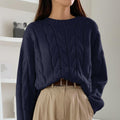 Hearth Chunky Cable-Knit Sweater, view 3