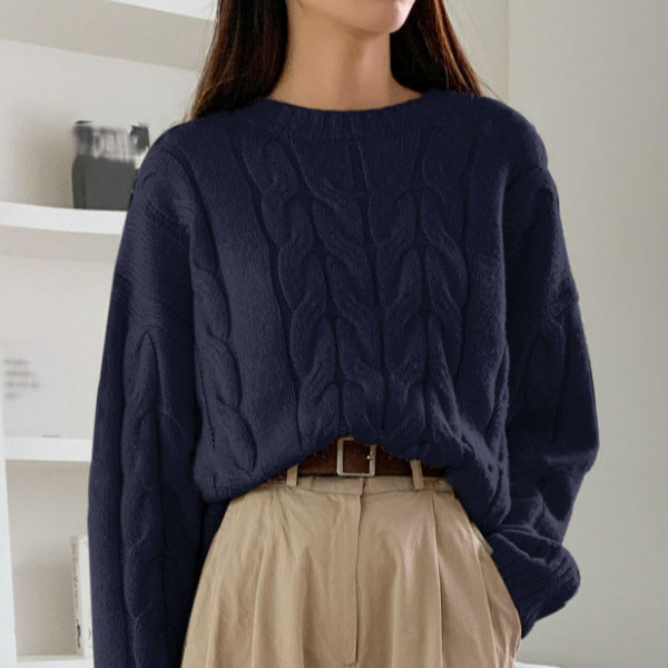 Hearth Chunky Cable-Knit Sweater, view 3