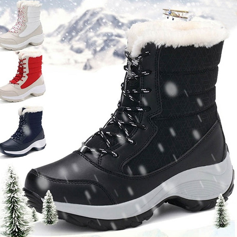 Stride Calder Plush Ankle Snow Boots