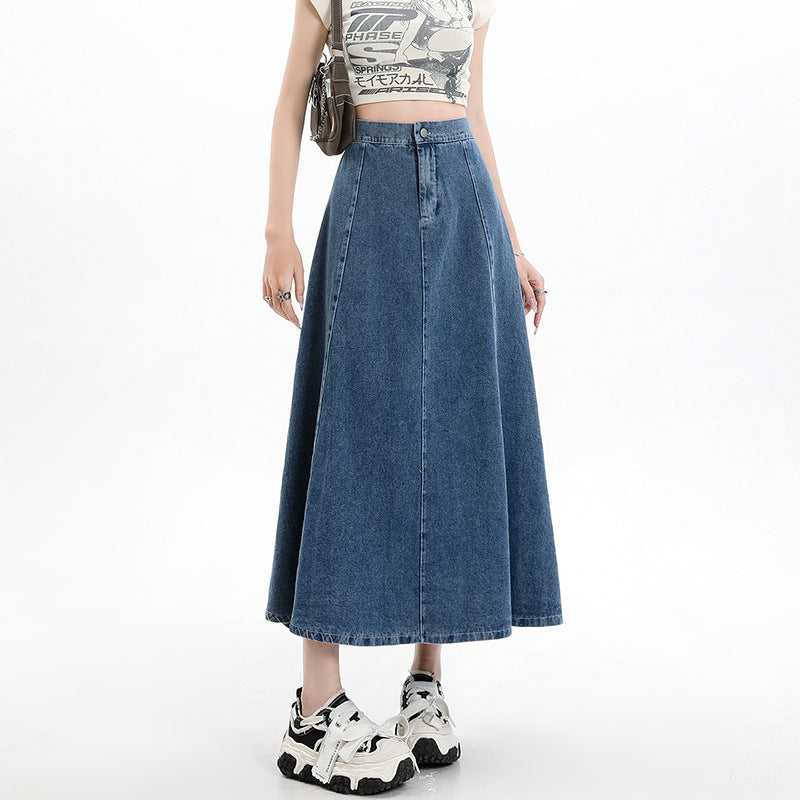 Sway Calder Retro Denim Skirt