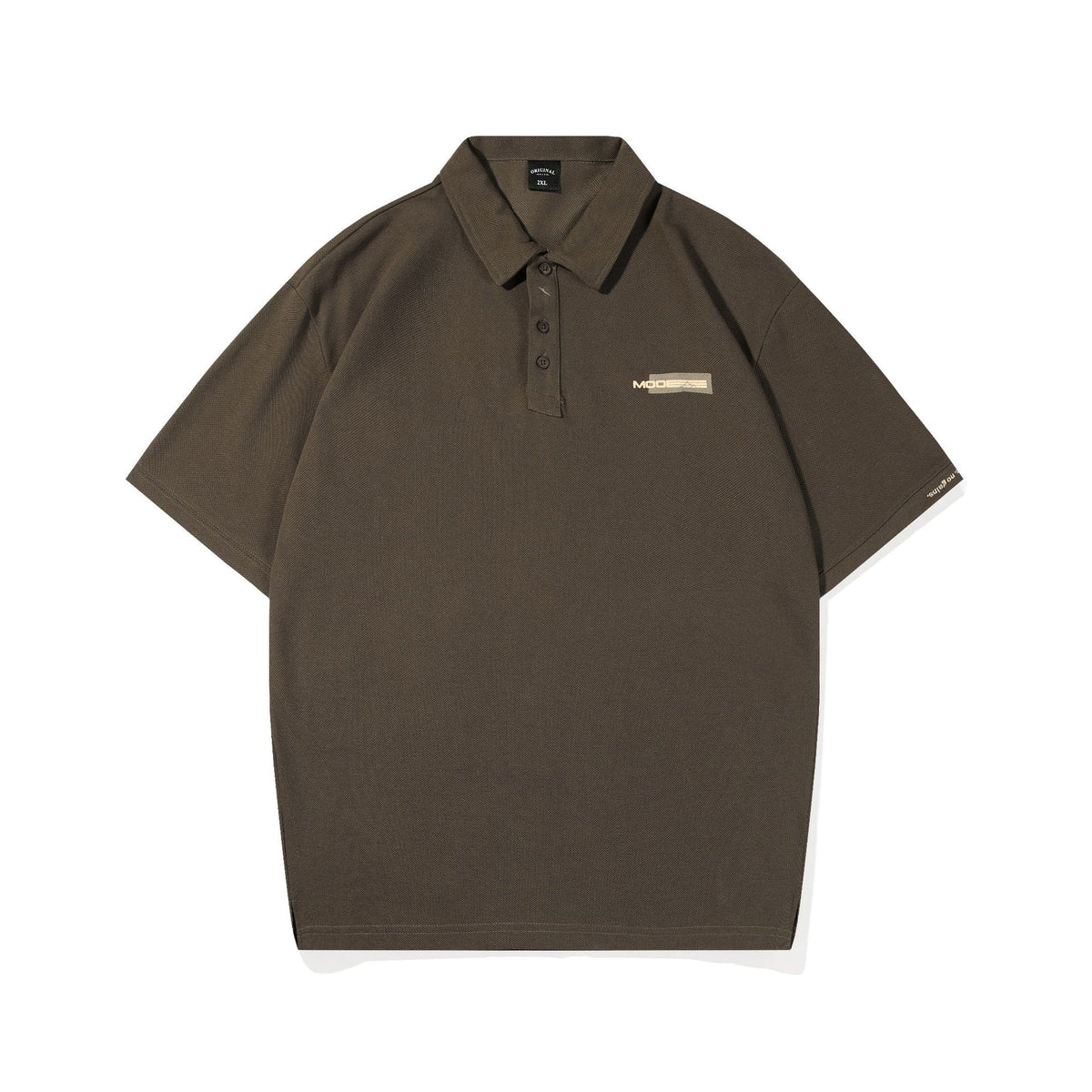 Metro Men's Embroidered Retro Polo Shirt