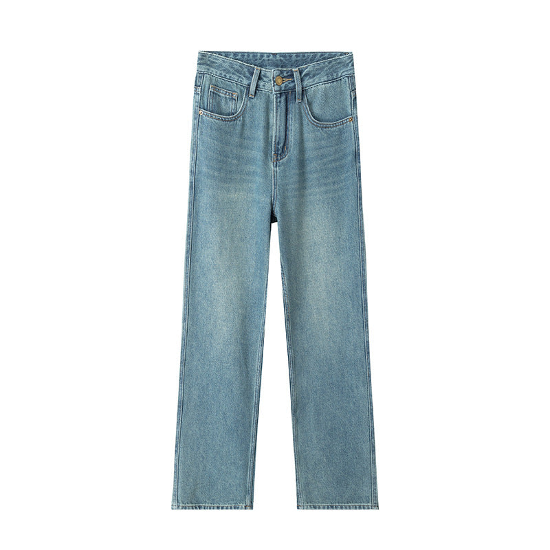Indigo Larkin Wide-Leg Jeans