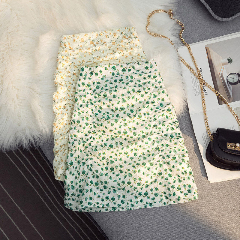 Sway Arden Pleated Floral Embroidered Skirt