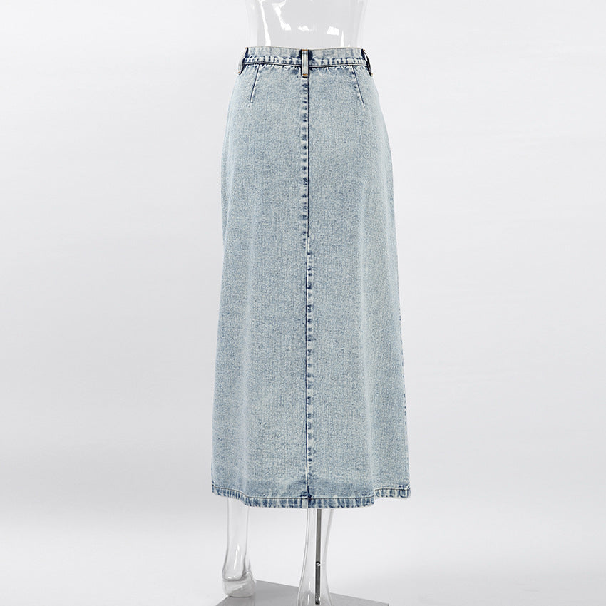 Sway Arden Retro Denim Skirt