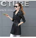 Lumen Slim Mid-Length Trench Coat