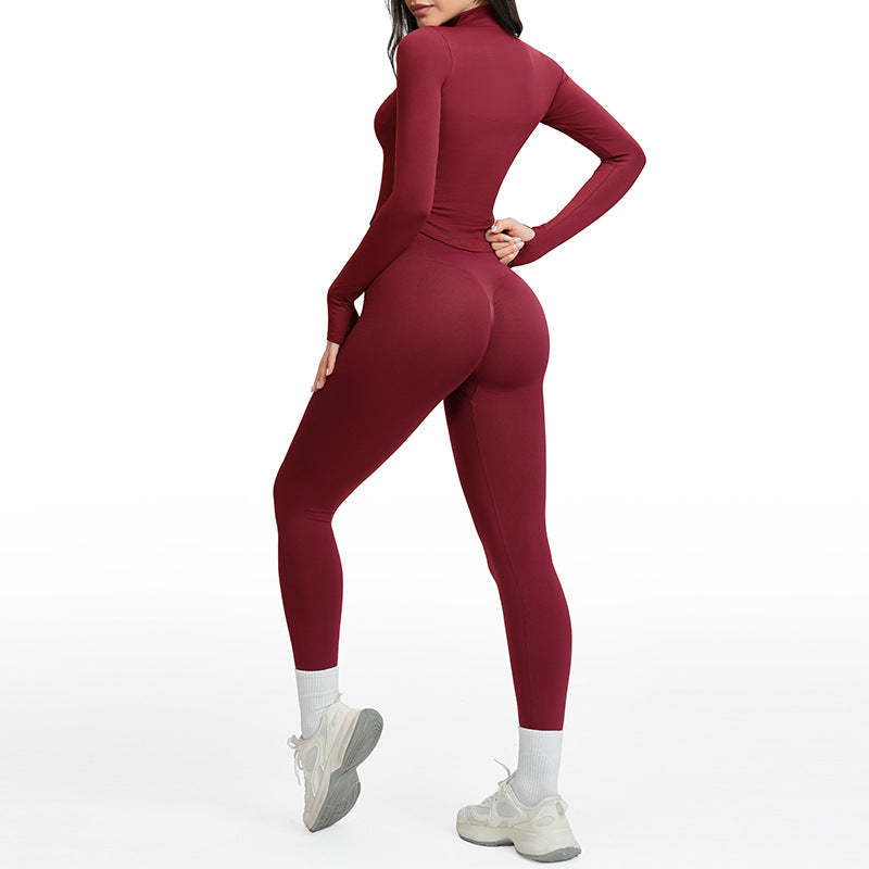 SculptForm Ribbed Seamless Workout Set