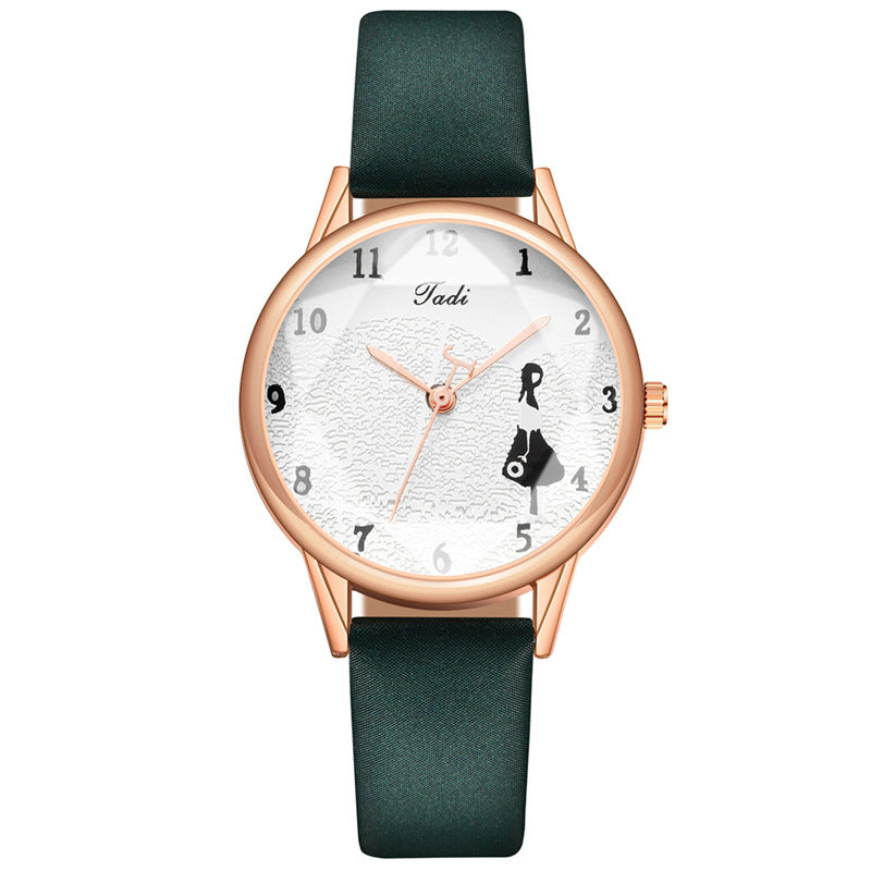 Tempo Garnet Minimalist Watch