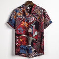 Metro Bexley Men's Short-Sleeve Linen Shirt