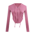 Hearth Short Hooded Cardigan