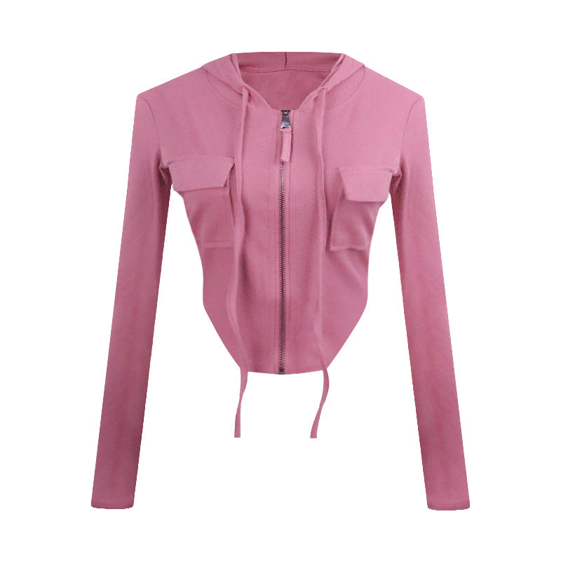 Hearth Short Hooded Cardigan