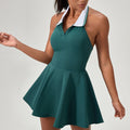 Rally Garnet Tennis Skirt