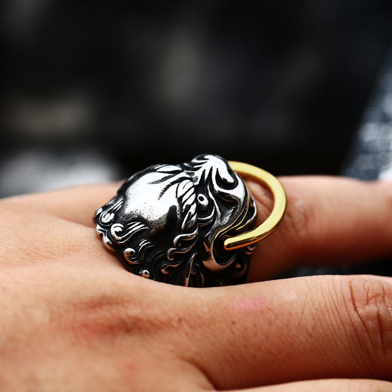 Lune Arden Men's Stainless Steel Ring